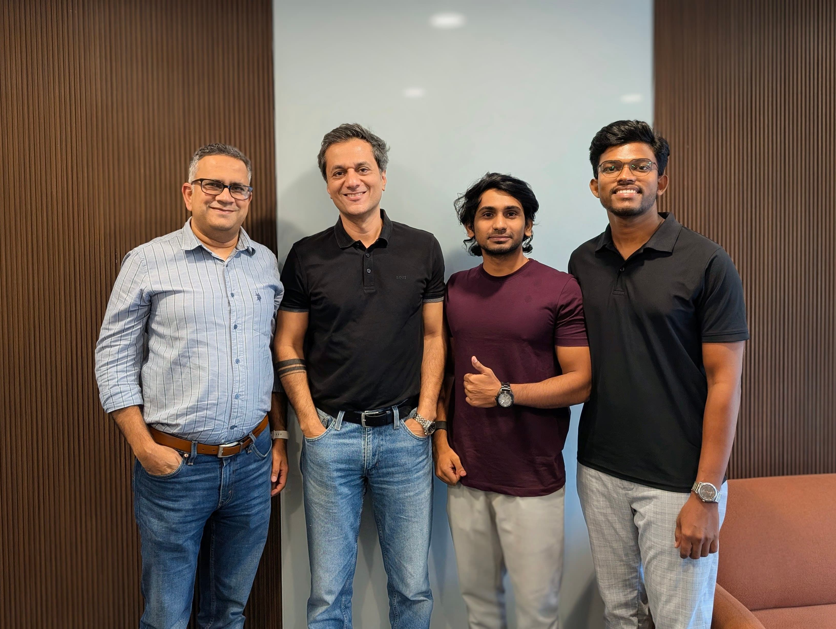 Tarun, Tarun, Tharun and Akshay in the picture