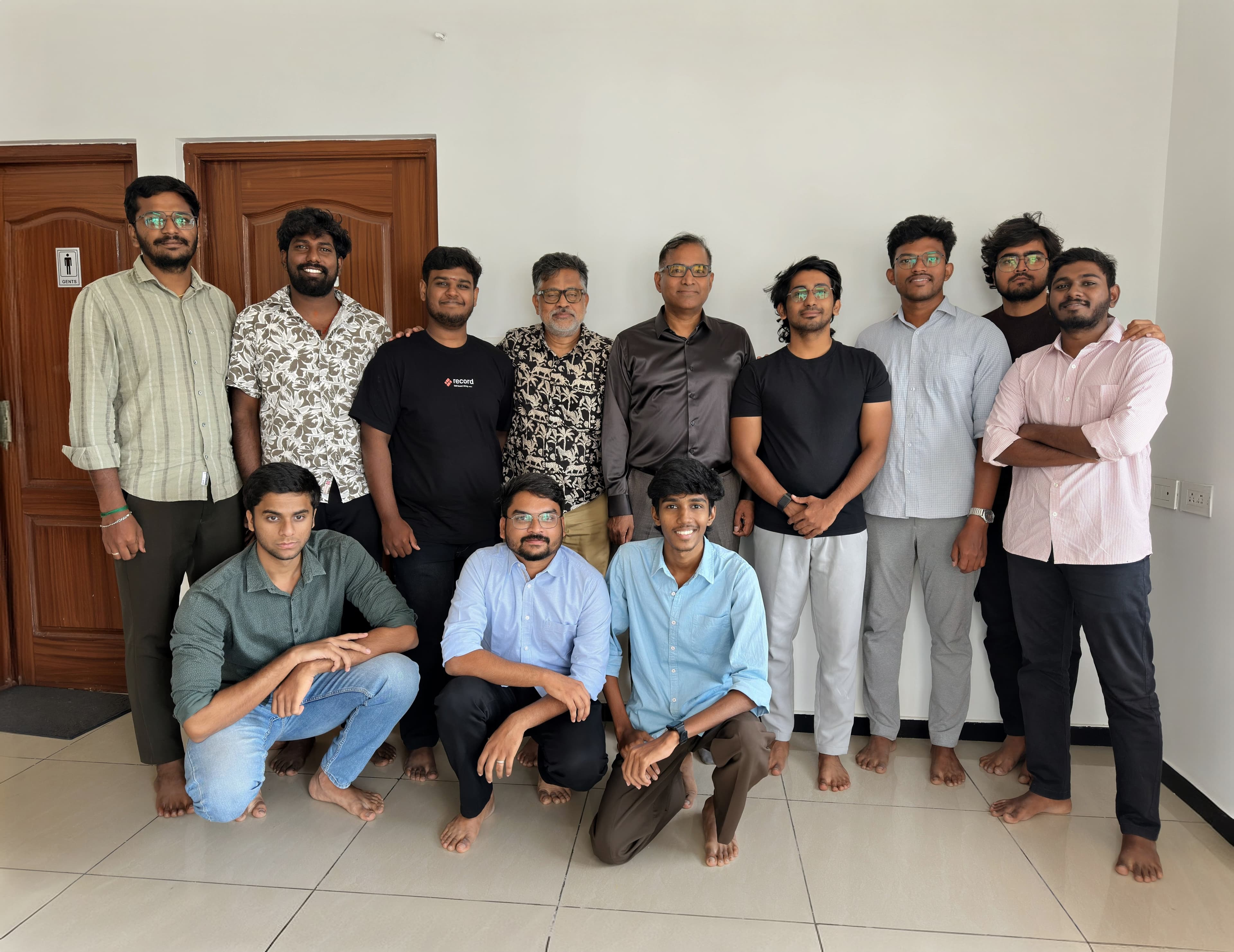 Team meets Maha and Muthu (investers)
