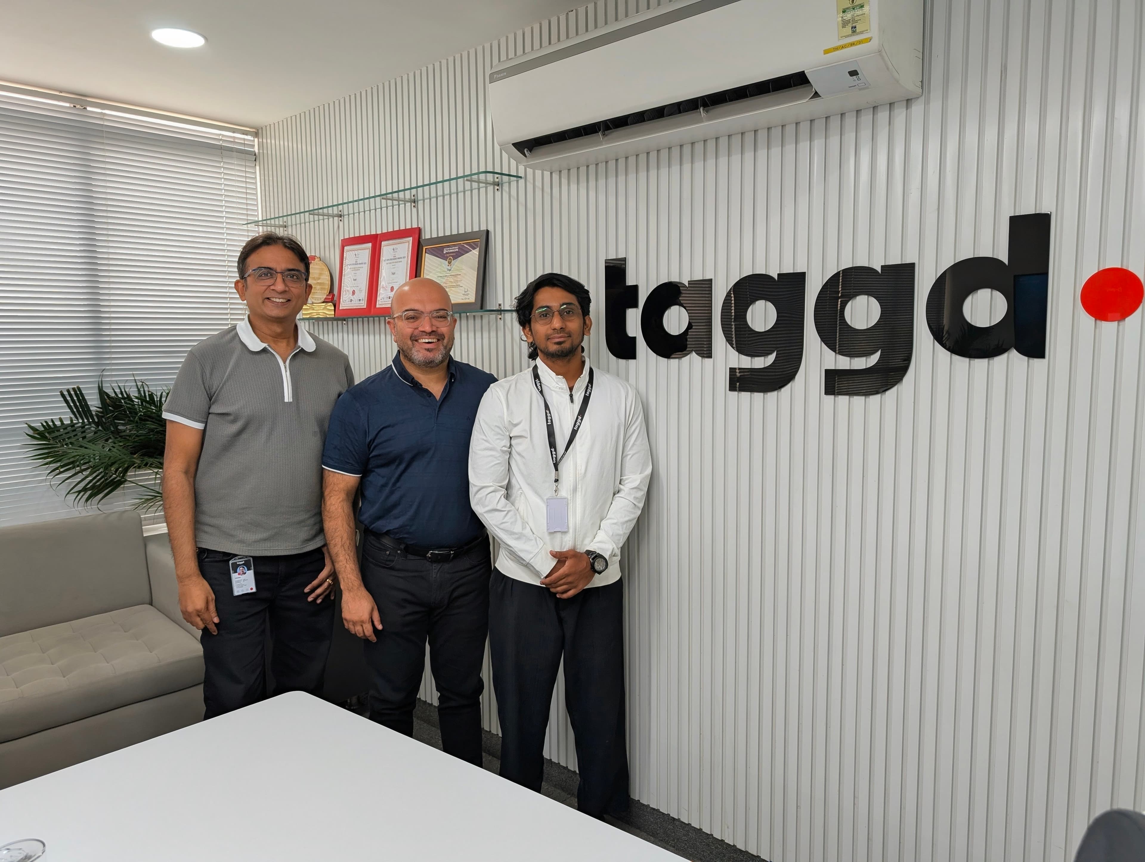 Meeting Kiran Kumar and Vishal Saha from Taggd